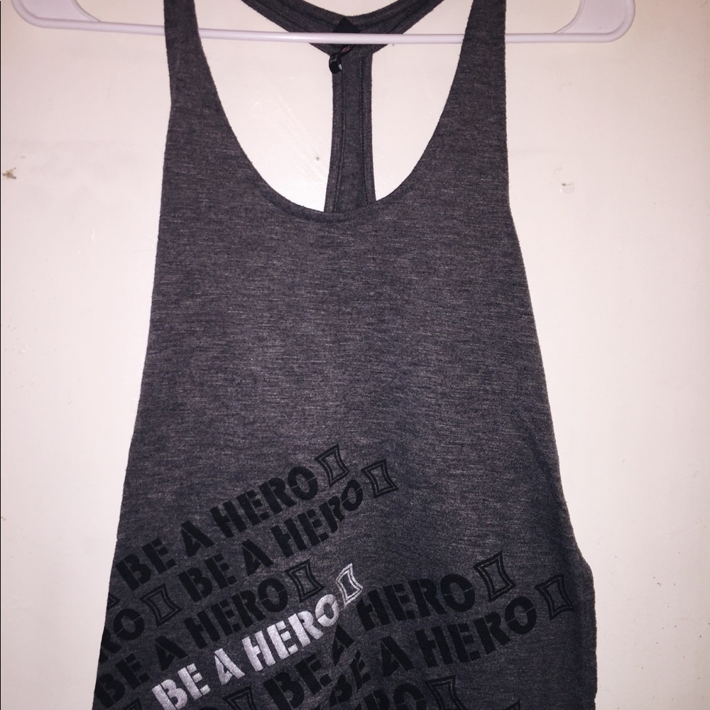 Marvel “be a hero” tank